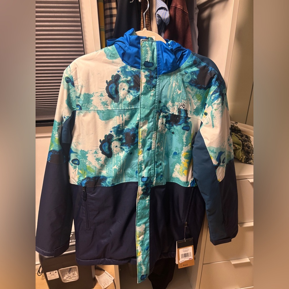 North face Watercolor Ski Jacket Freedom Extreme